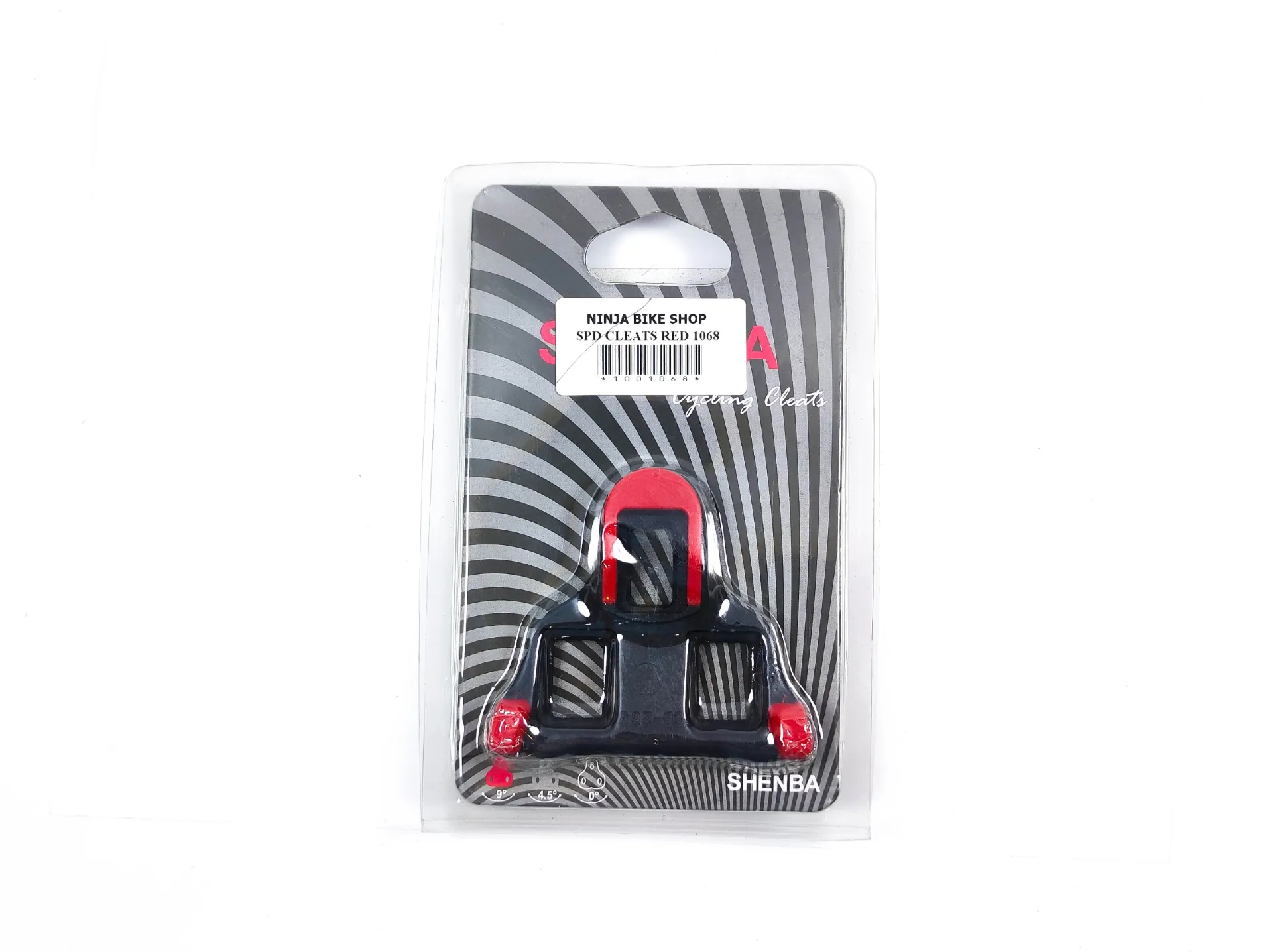 SPD CLEATS RED 1068